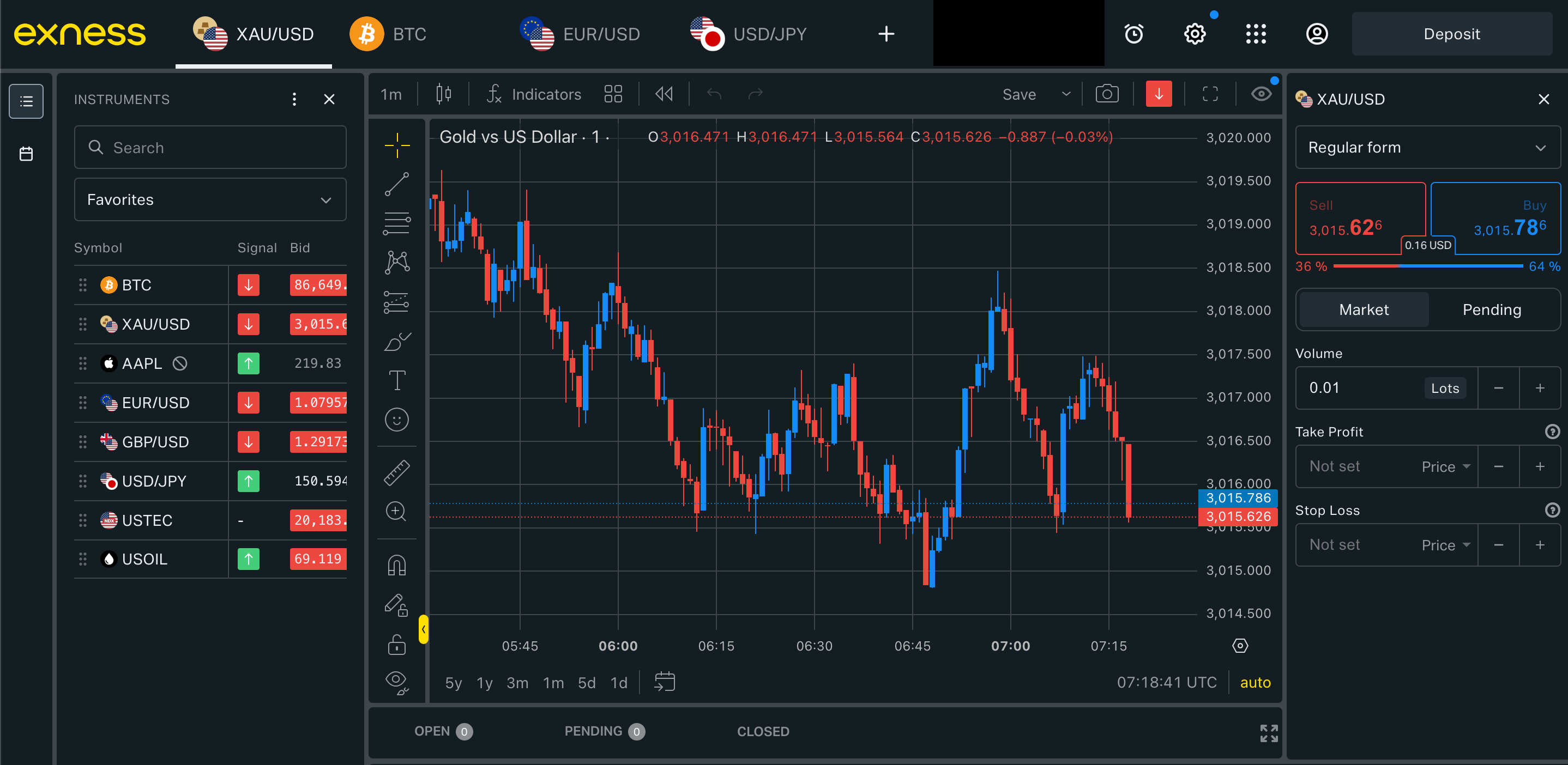 Broker Trading Platform Image